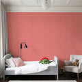 Coastal Scales Red Mural Wallpaper - room preview 03