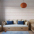 Snowballs Mural Wallpaper - room preview 03