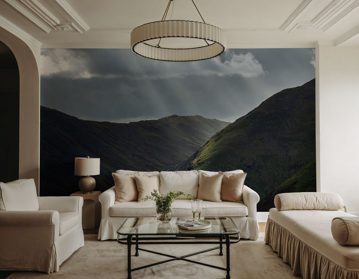 Valley Sunbreak Mural Wallpaper - room preview 03