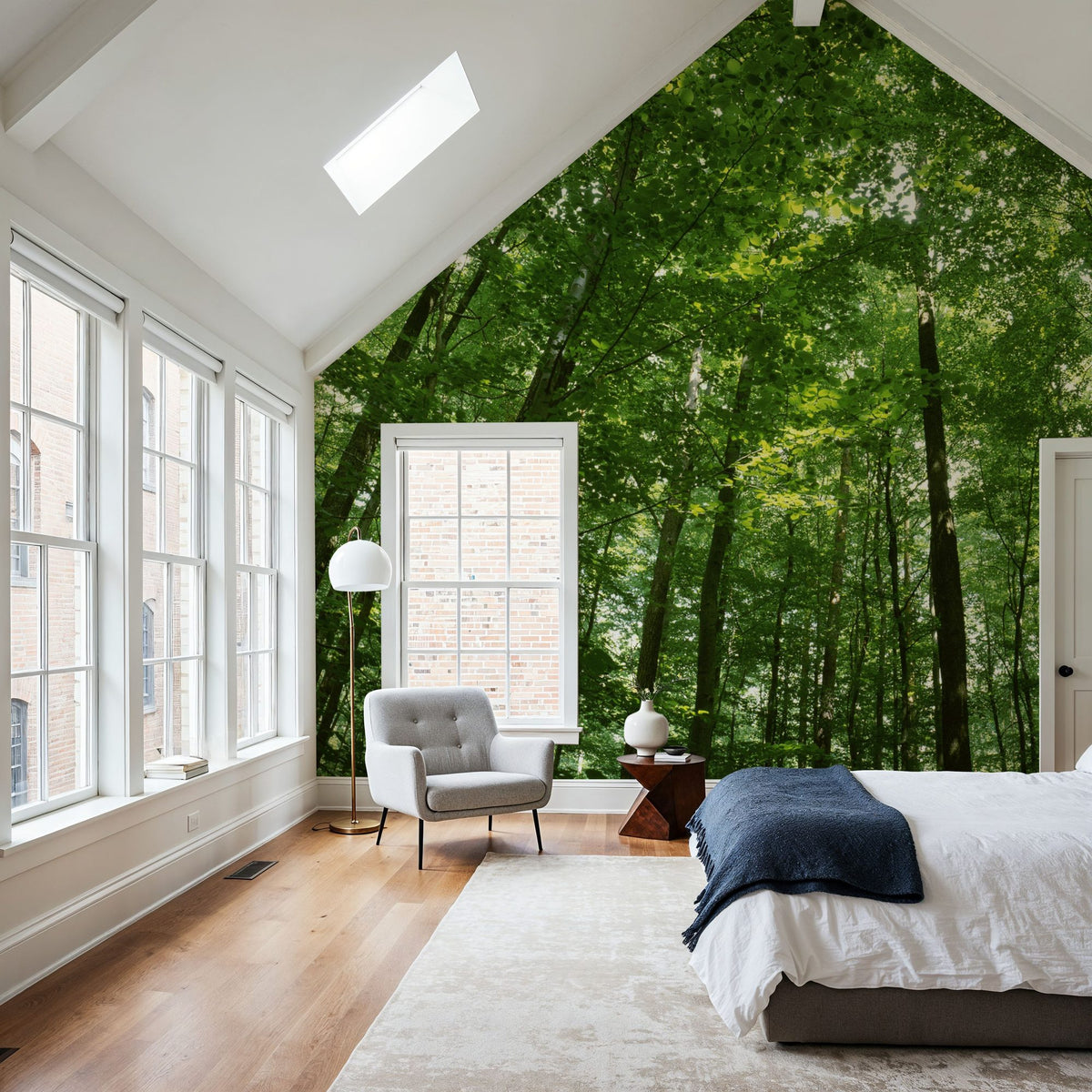 Woodland Serenity Mural Wallpaper - room preview 03