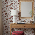 Rustic Foliage Branches Mural Wallpaper - room preview 03