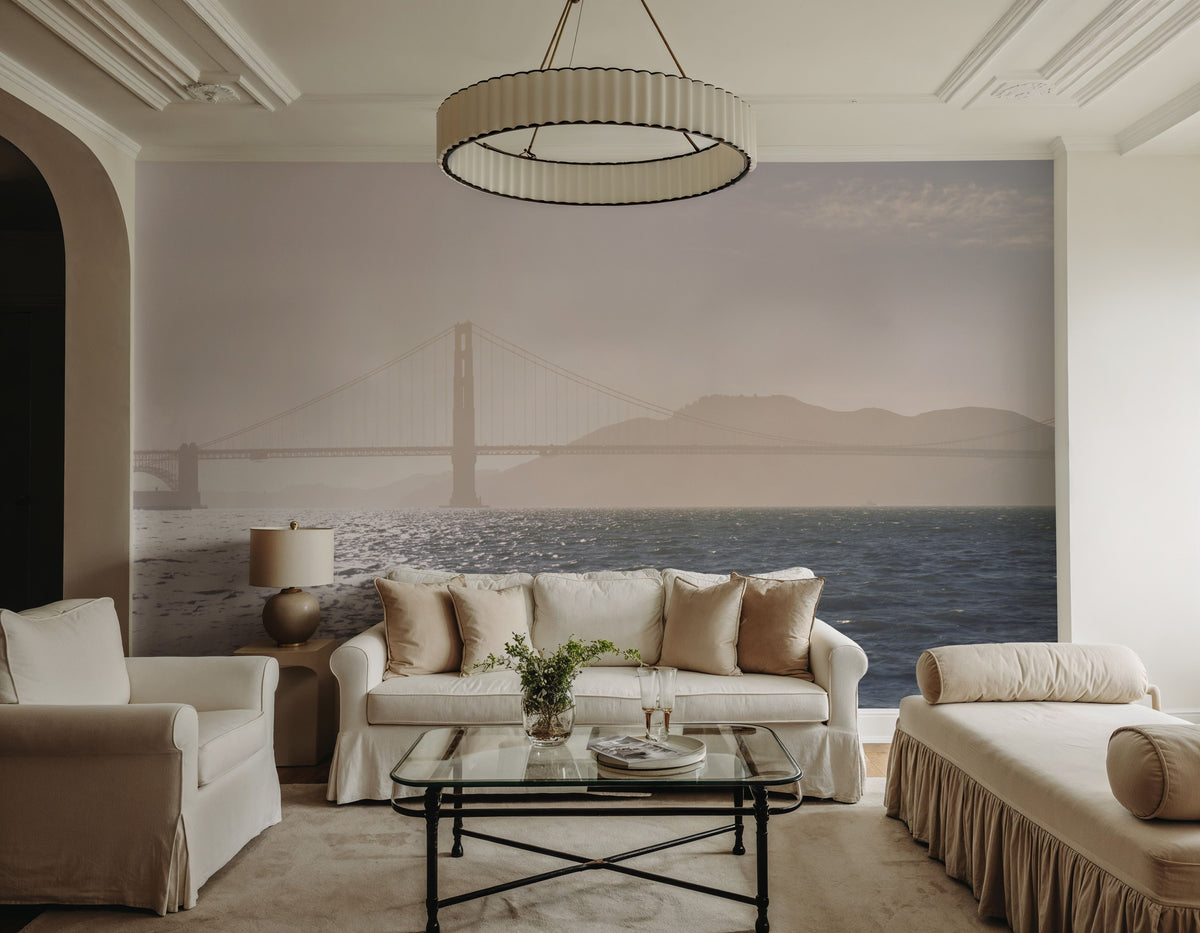 Misty Crossing Mural Wallpaper - room preview 03