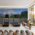 Mountain River Expedition Mural Wallpaper - room preview 03