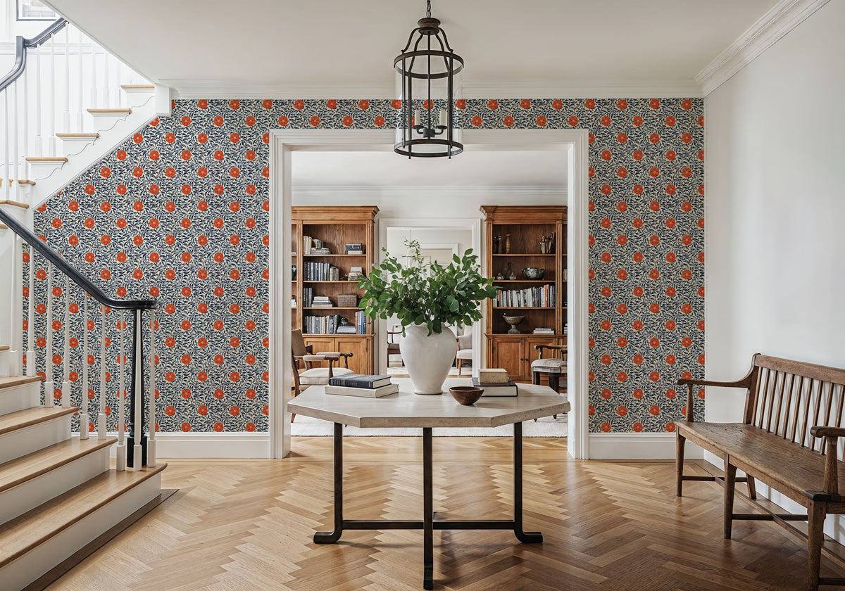 Authentique,Pattern Mural Wallpaper - room preview 03