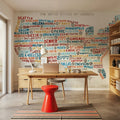 US City Map Mural Wallpaper - room preview 03
