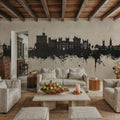 Windsor England Skyline Concrete Mural Wallpaper - room preview 03