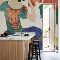 Vintage Fashion Cover III Mural Wallpaper - room preview 03