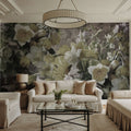 Vanilla Blooms Mural Wallpaper - room preview 03