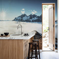 Arlberg Fall Mural Wallpaper - room preview 03