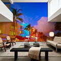 South Beach Buzzing Mural Wallpaper - room preview 03