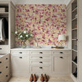 Multicolor Flowers Mural Wallpaper - room preview 03