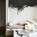 Ras Al Khaimah Skyline Black & White Mural Wallpaper - room preview 03