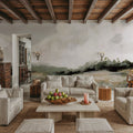 Soft Summer Sky Mural Wallpaper - room preview 03