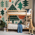 Warm Wishes IV Mural Wallpaper - room preview 03