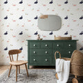 Swan Lake Mural Wallpaper - room preview 03