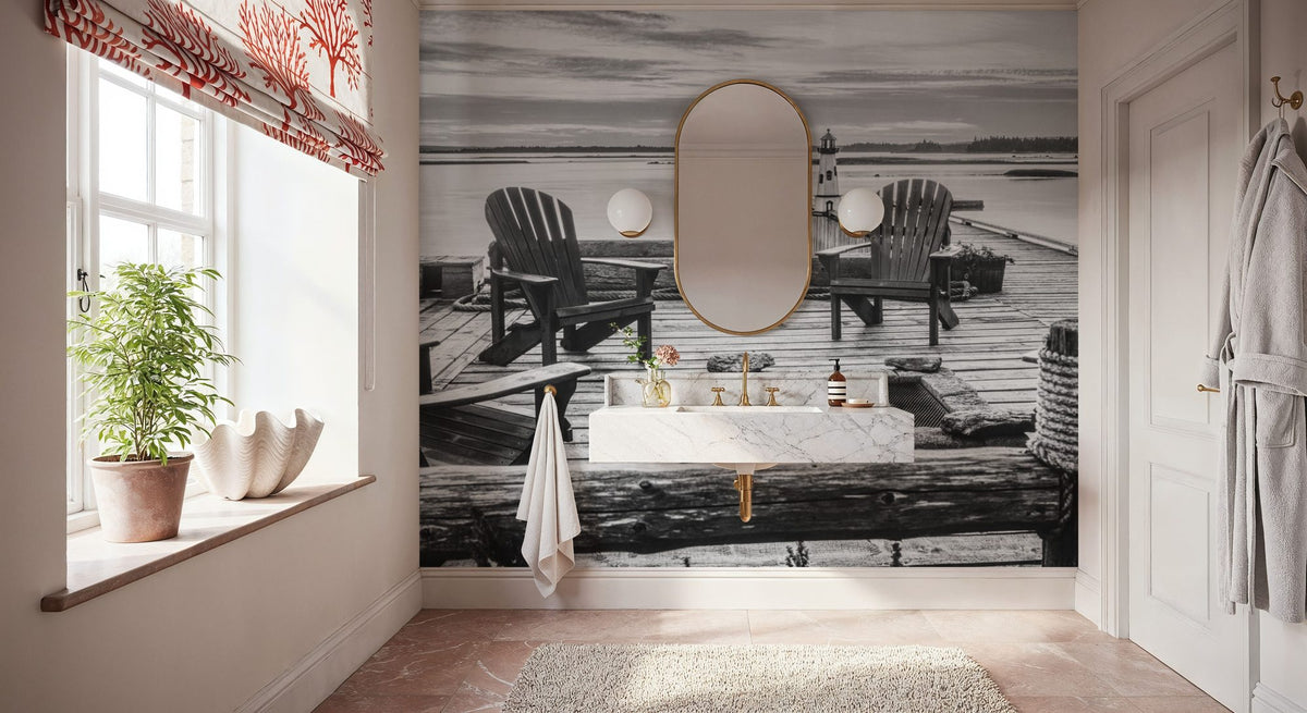 Vogler's Cove Chill Mural Wallpaper - room preview 03