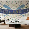 Otomi Lake I Mural Wallpaper - room preview 03