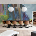Moody Mountain Mural Wallpaper - room preview 03