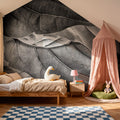 Sunlit Leaf I Mural Wallpaper - room preview 03
