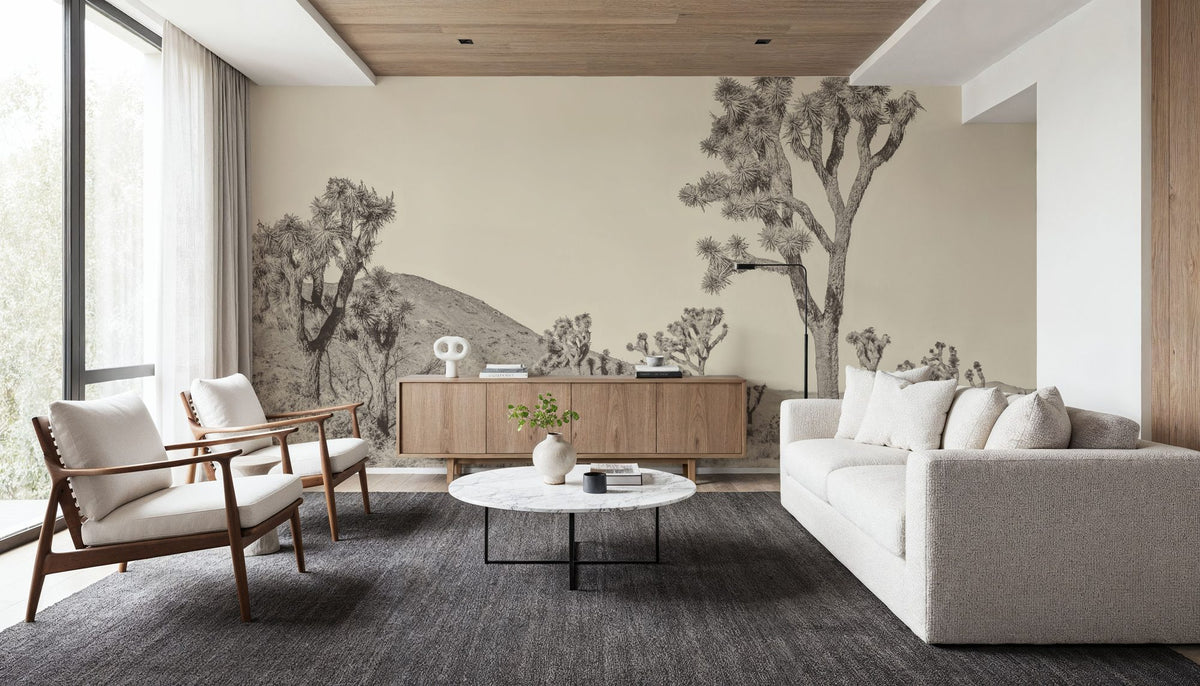 Joshua Tree(s) Mural Wallpaper - room preview 03