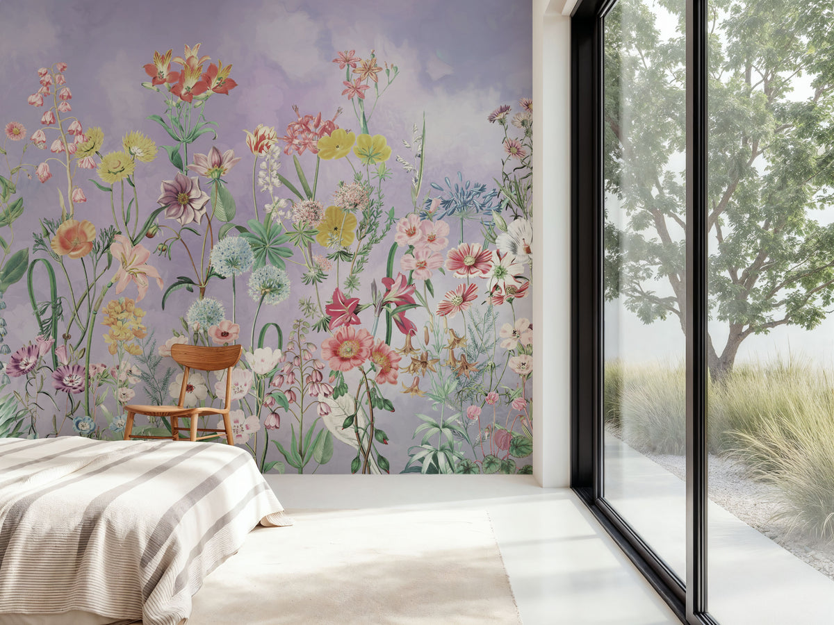 Summer Meadow Mural Wallpaper - room preview 03