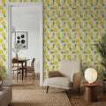 Lemon Vibes Mural Wallpaper - room preview 03