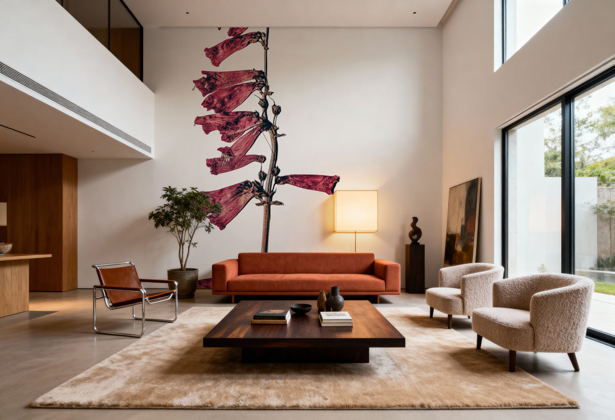 Field Journal Entry VII Color Mural Wallpaper - room preview 03