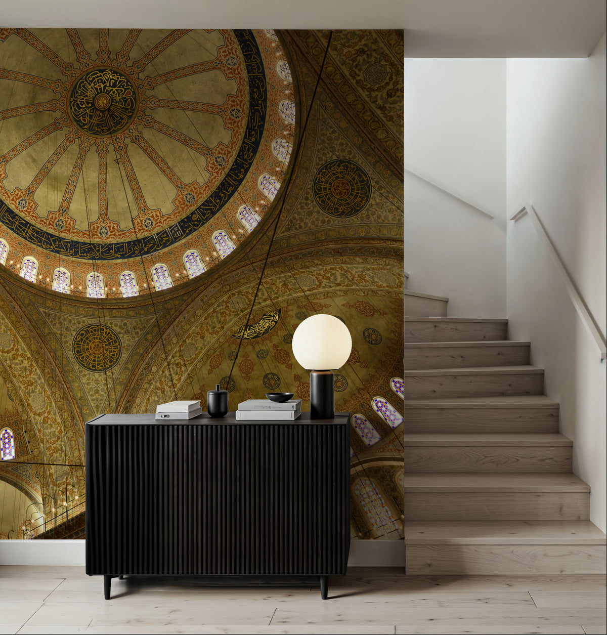 Gilded Mosque Dome Mural Wallpaper - room preview 03