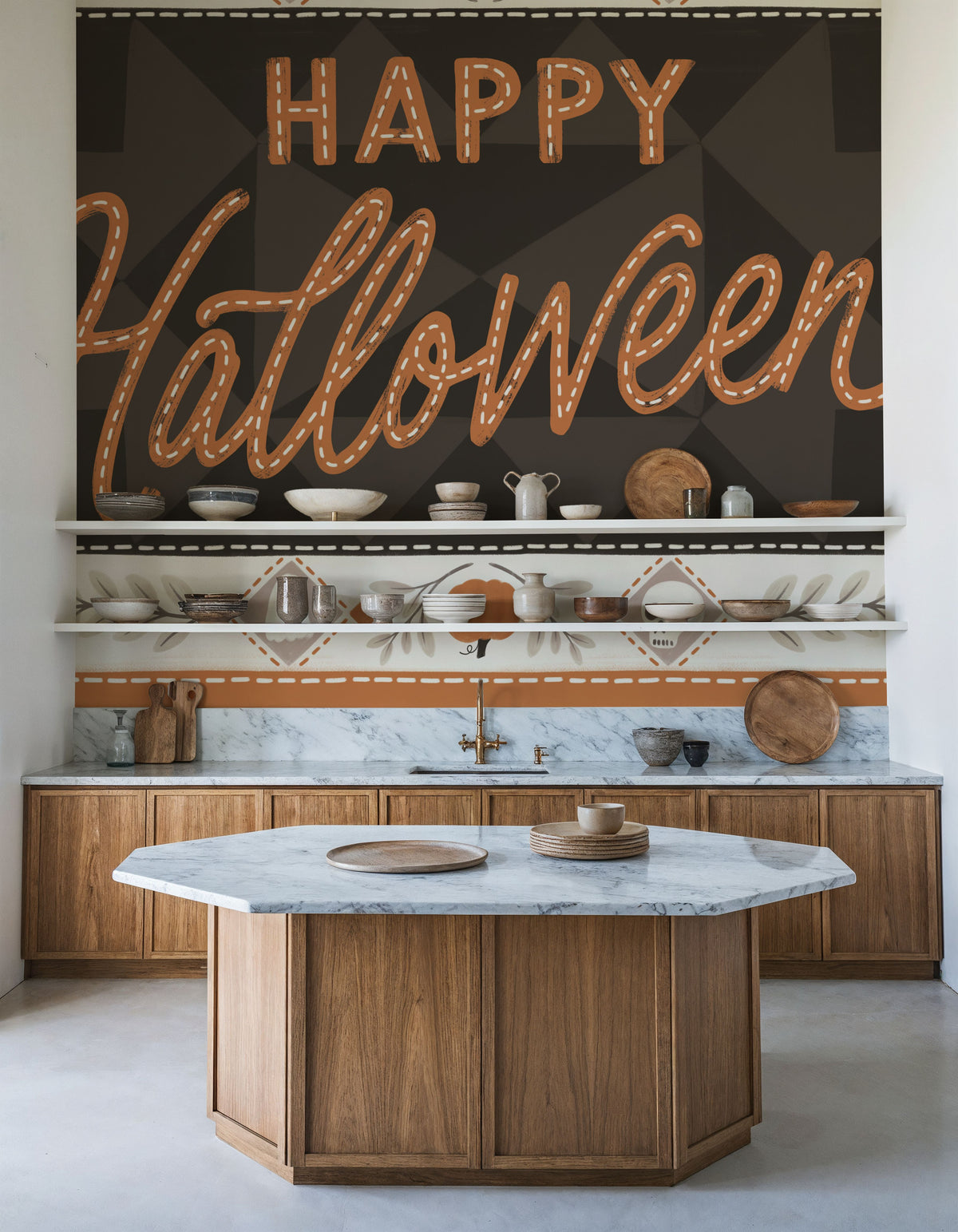 Haunted Harvest I Mural Wallpaper - room preview 03