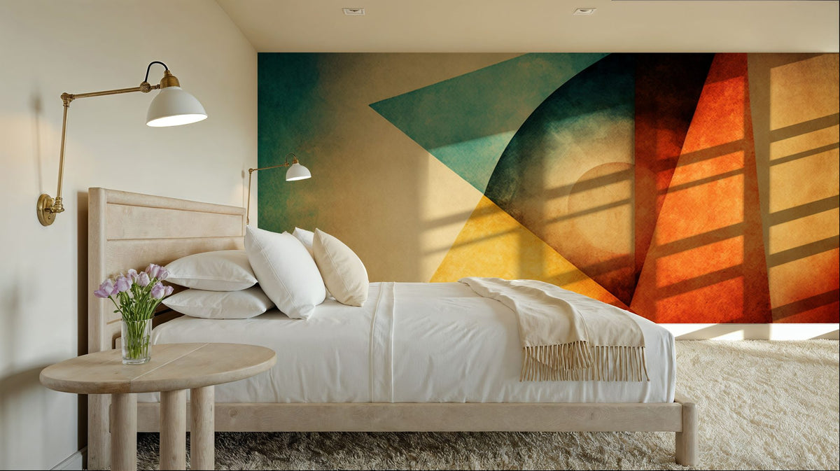 Autumn Rain and Warmth Mural Wallpaper - room preview 03