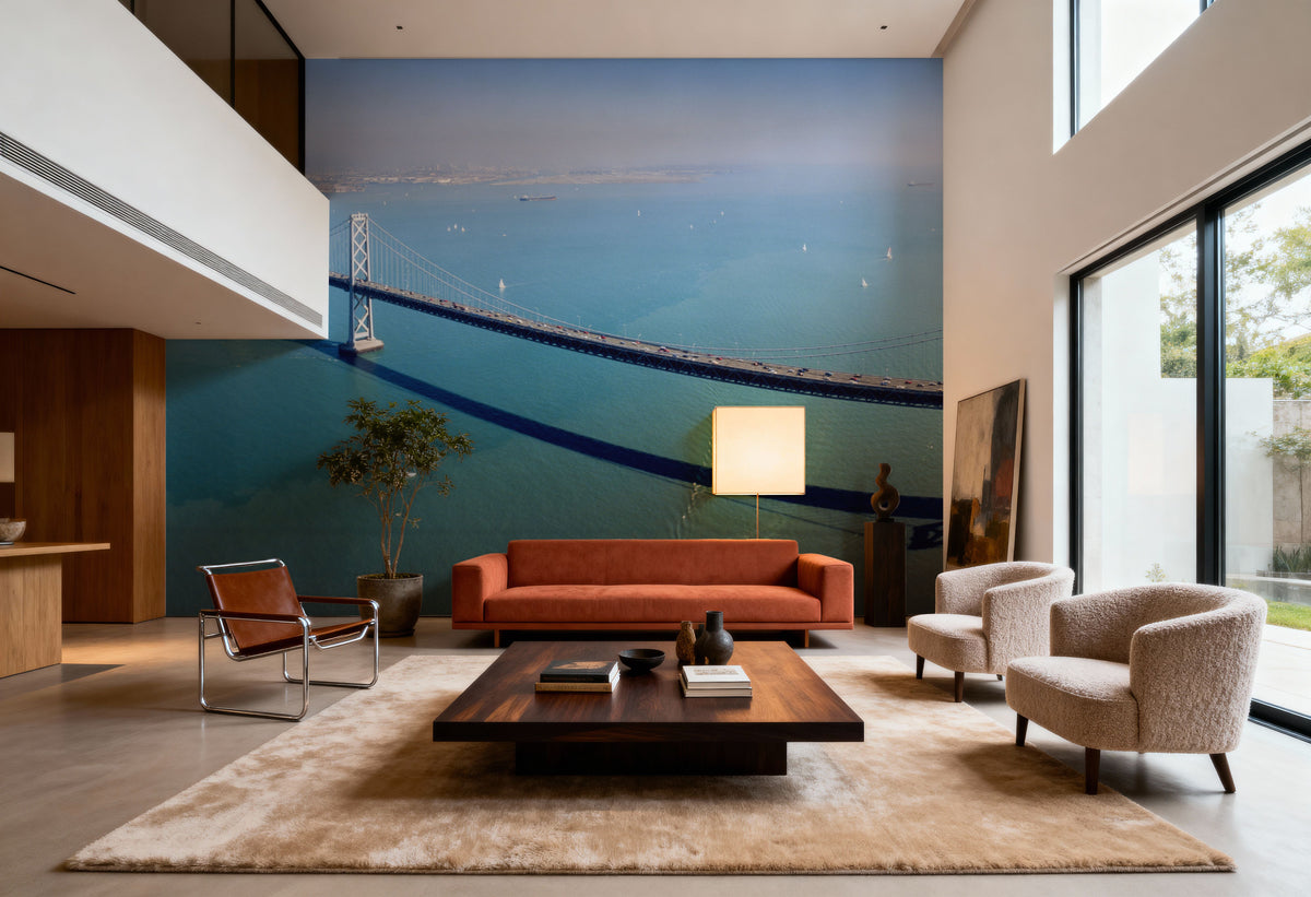 Tranquil Crossing Mural Wallpaper - room preview 03