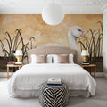 Snow Goose Mural Wallpaper - room preview 03