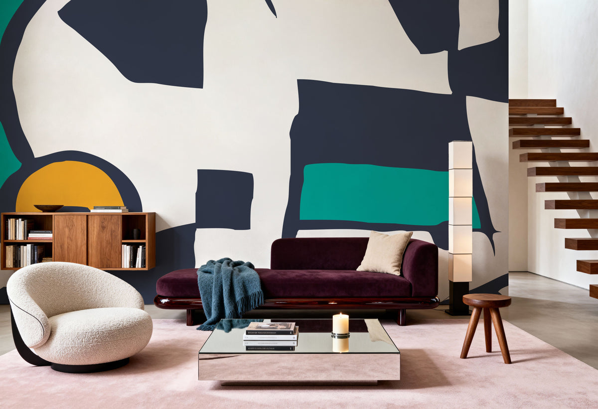 Elephant Eyes Mural Wallpaper - room preview 03