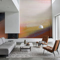 Caramel Ocean Mural Wallpaper - room preview 03
