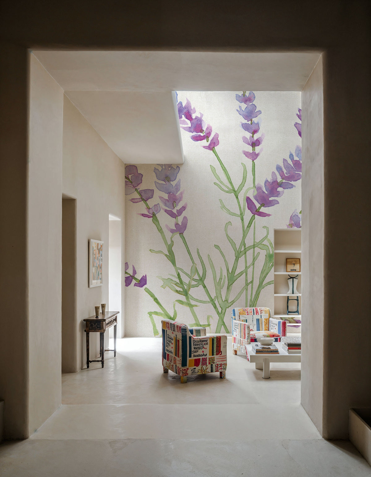 Fresh Floral VII Mural Wallpaper - room preview 03