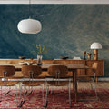 Cloud Drift Mural Wallpaper - Blue Tone - room preview 03