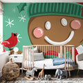 Festive Christmas VIII Mural Wallpaper - room preview 03