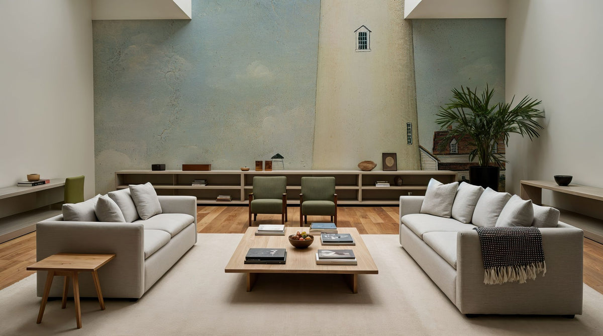 Atlantic Island Mural Wallpaper - room preview 03