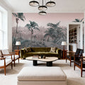 Jungle Seashore Mural Wallpaper - room preview 03