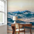 Ocean Waves Mural Wallpaper - room preview 03