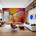 Tutti Frutti Abstract Mural Wallpaper - room preview 03