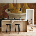 Pears in Old Bowl Mural Wallpaper - room preview 03