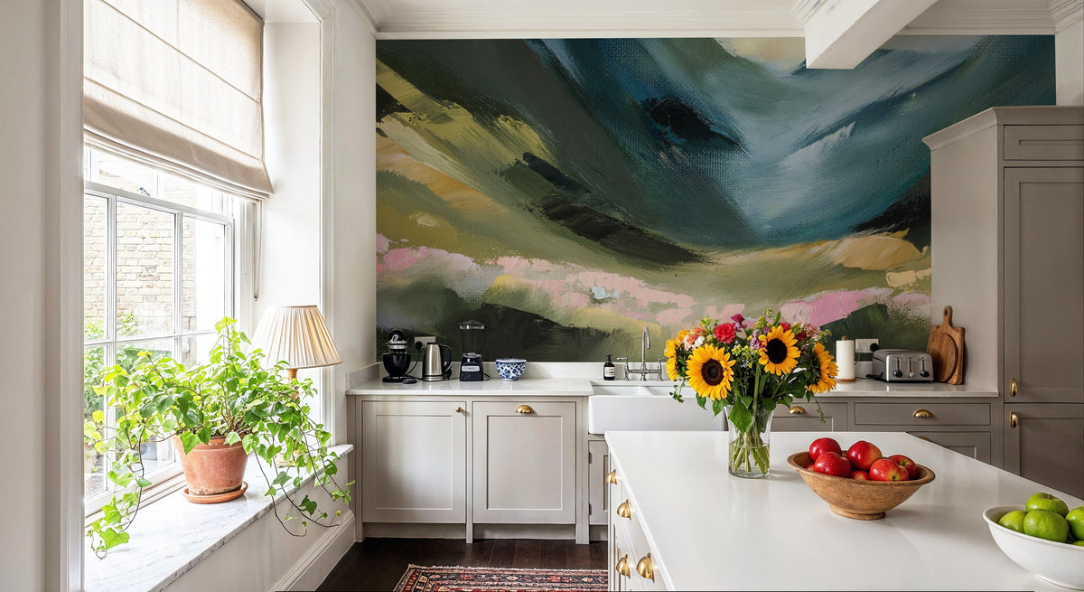 Wildflower Canyon Mural Wallpaper - room preview 03