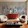 Field of Dreams Lilac Mural Wallpaper - room preview 03