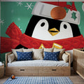 Festive Christmas X Mural Wallpaper - room preview 03