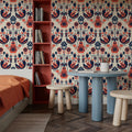 Dandi Scandi, Coral Mural Wallpaper - room preview 03