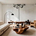 Wonderful Wildflowers XVI Neutral Mural Wallpaper - room preview 03