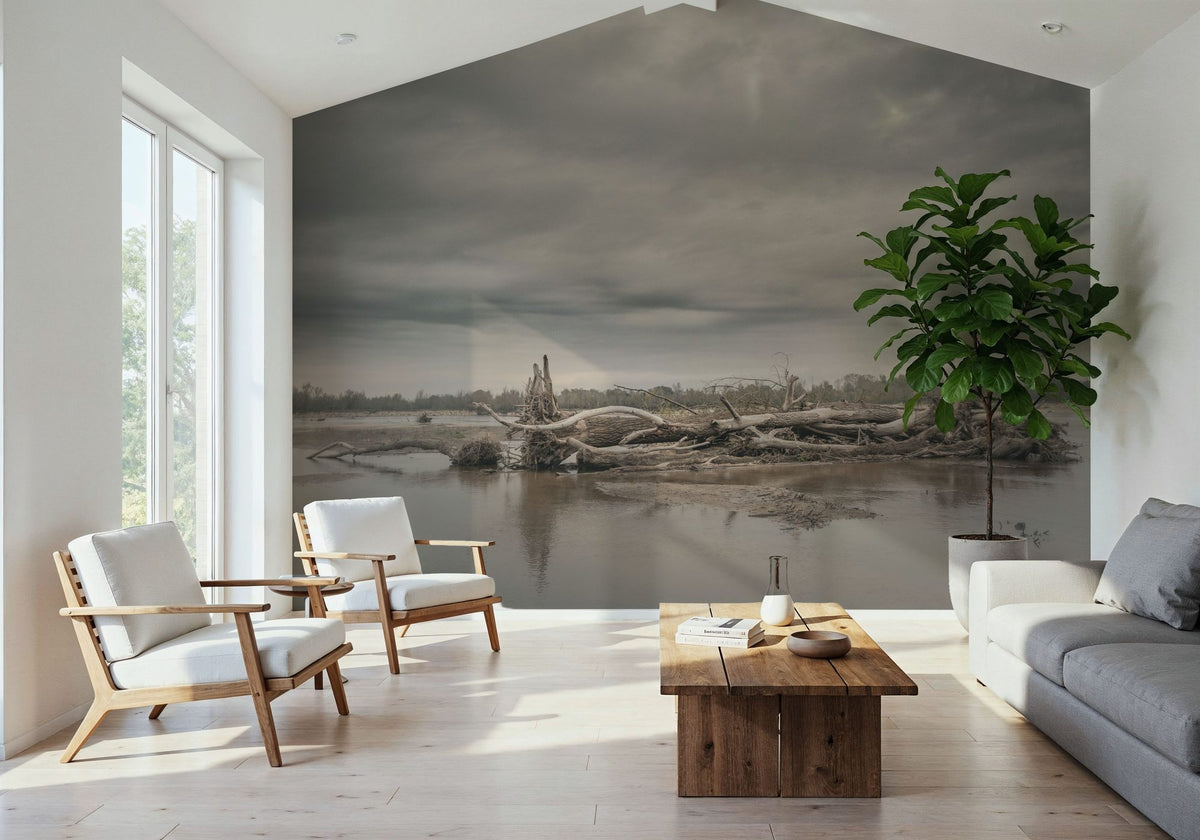 River Gigants Mural Wallpaper - room preview 03