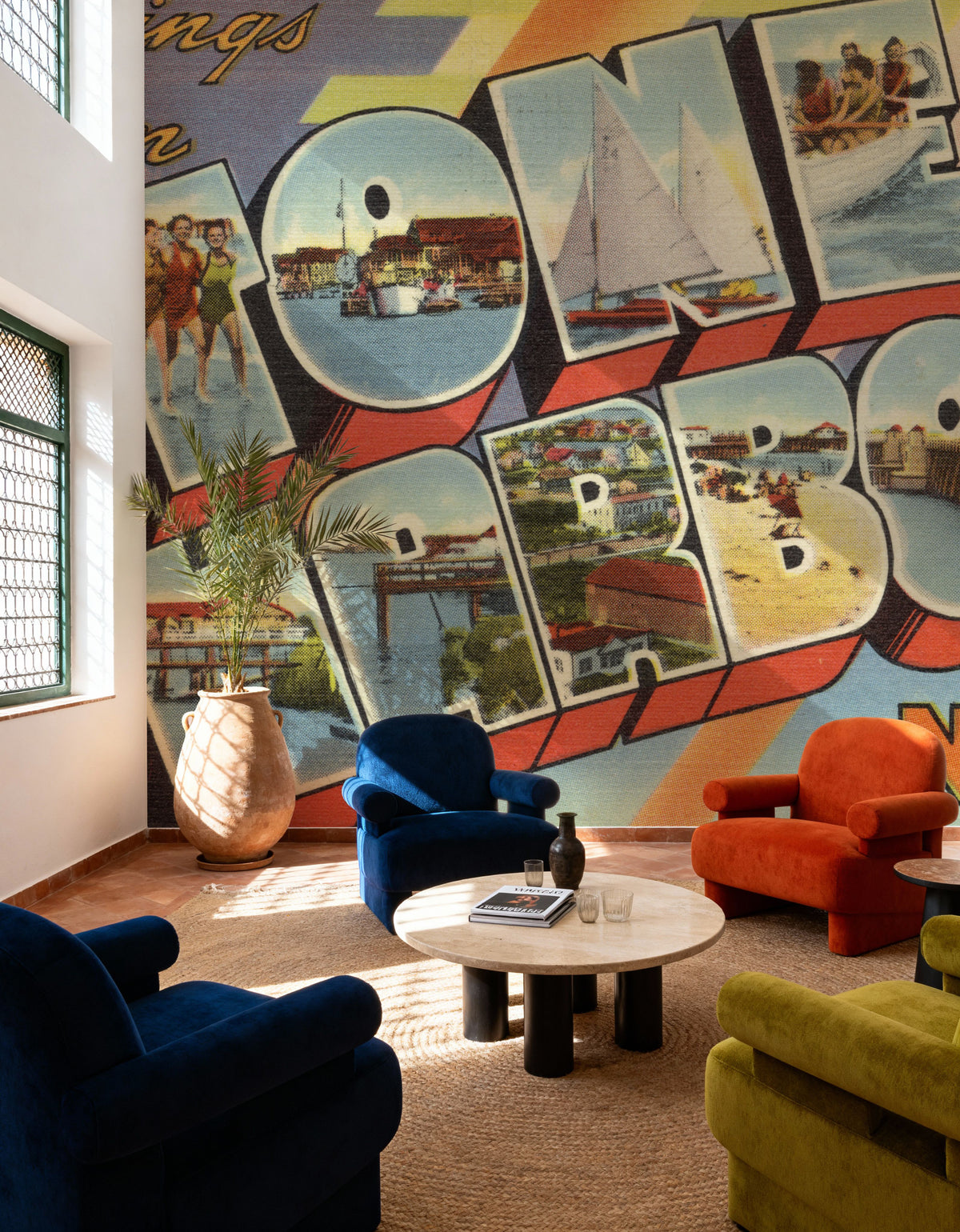 Greetings From Stone Harbor Mural Wallpaper - room preview 03