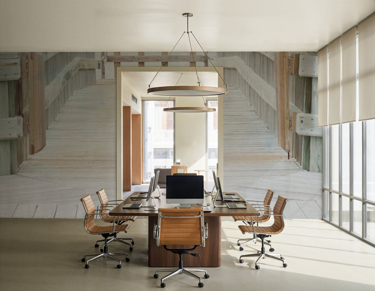 Pier IV Mural Wallpaper - room preview 03